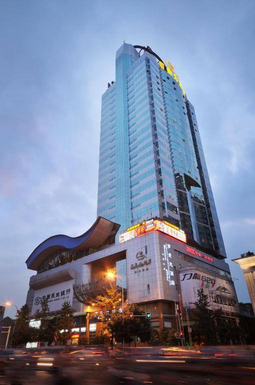 Universal House Grand Romance Hotel Chengdu Esterno foto